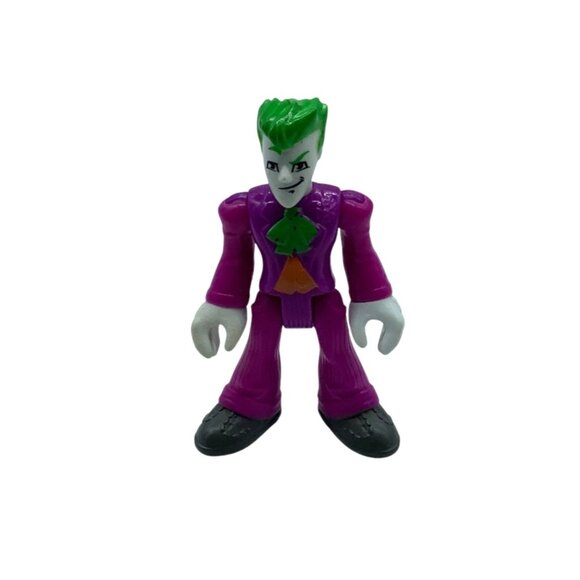 Joker Mini Figure Fisher-Price Imaginext Batman DC Super Friends Collectible Toy - Picture 1 of 6